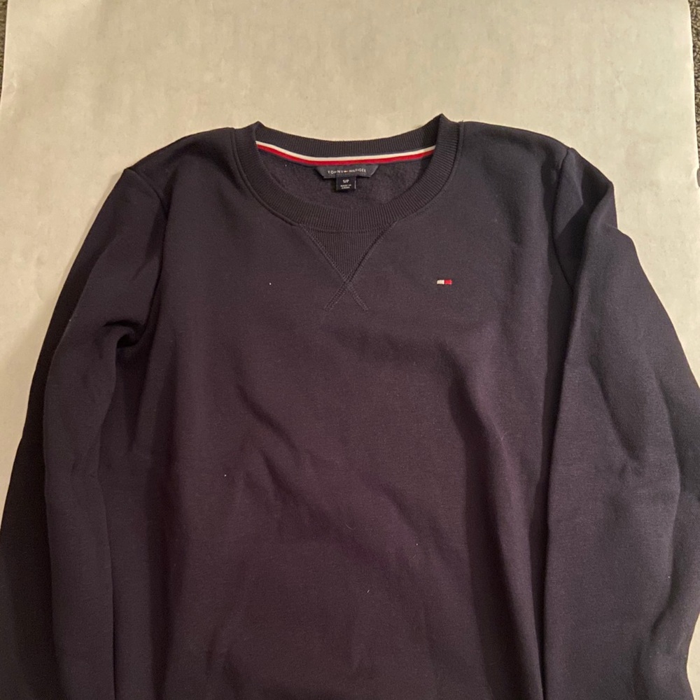 Navy Blue Tommy Hilfiger Crewmeck